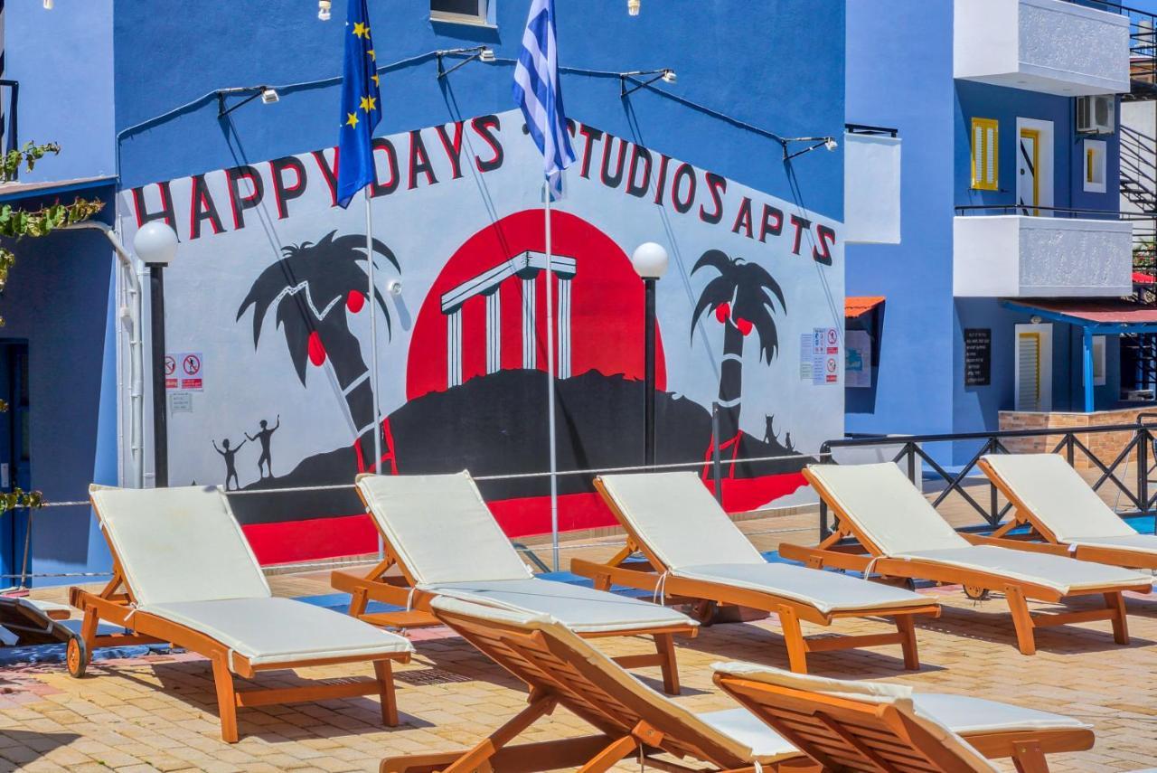 Happy Days Lejlighedshotel Malia Eksteriør billede
